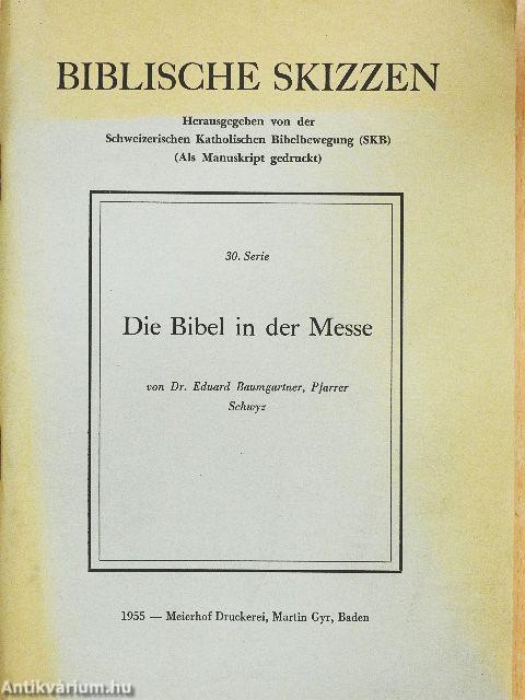 Die Bibel in der Messe