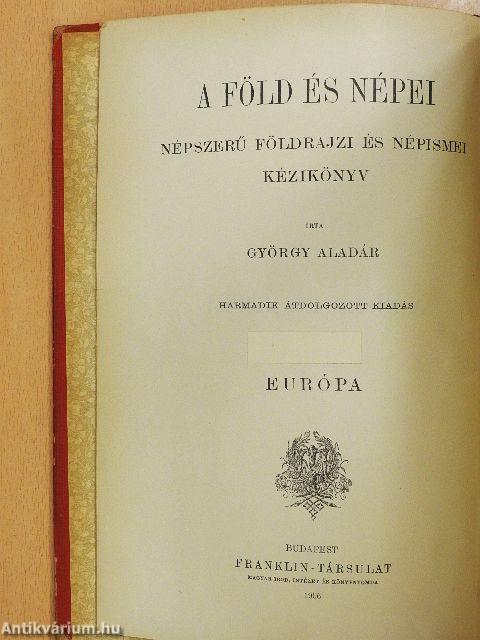 A föld és népei IV.
