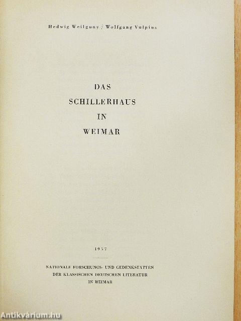 Das Schillerhaus in Weimar