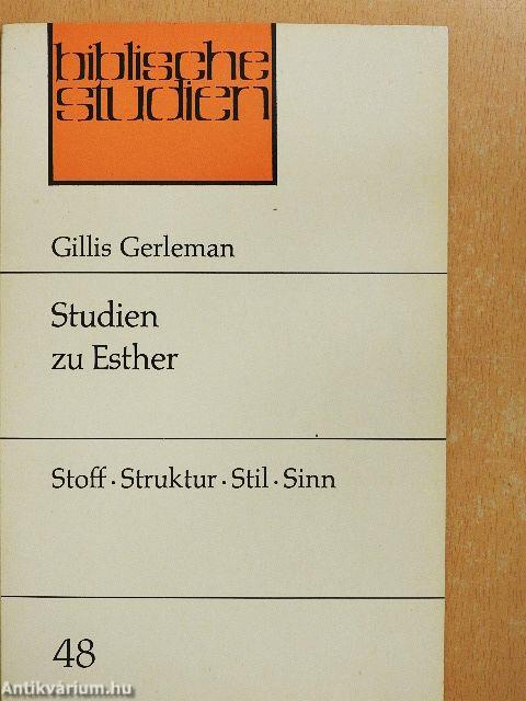 Studien zu Esther