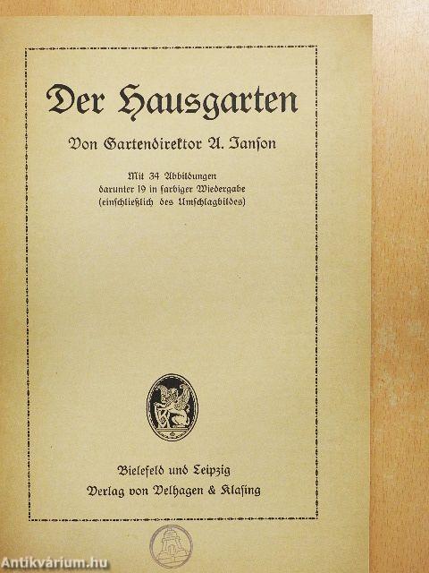 Der Hausgarten (gótbetűs)