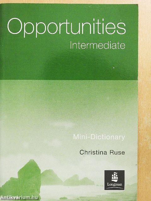 Opportunities - Intermediate - Mini-Dictionary