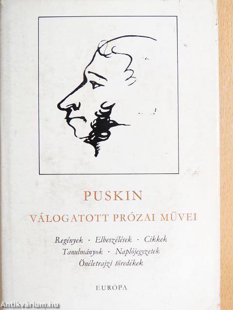 Puskin válogatott prózai művei