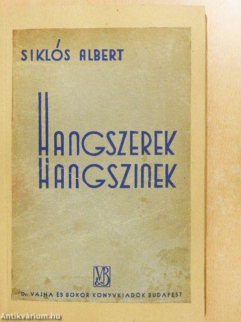 Hangszerek/Hangszinek