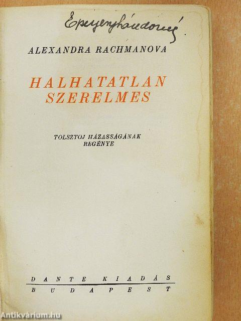 Halhatatlan szerelmes