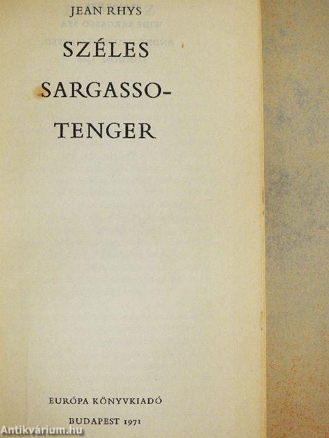 Széles Sargasso-tenger