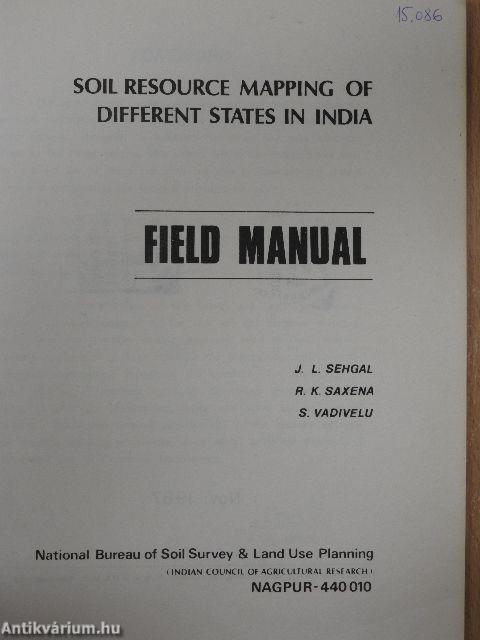 Soil Resource Mapping of Different States in India