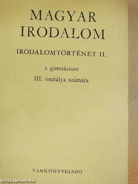 Magyar irodalom III.