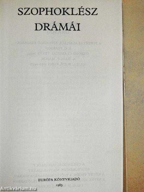Szophoklész drámái