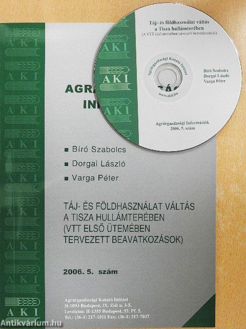 Agrárgazdasági információk 2006/5. - CD-melléklettel