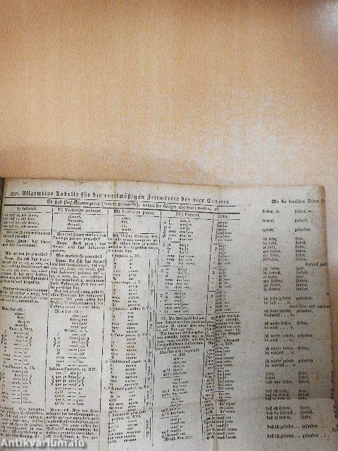 Französische Sprachlehre (gótbetűs)