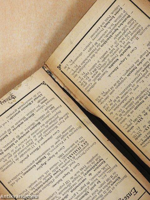 Cours Élémentaire d'Histoire Générale I.