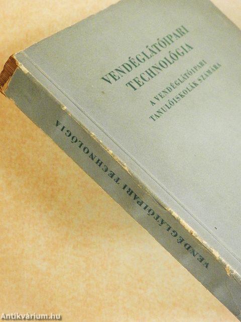 Vendéglátóipari technológia