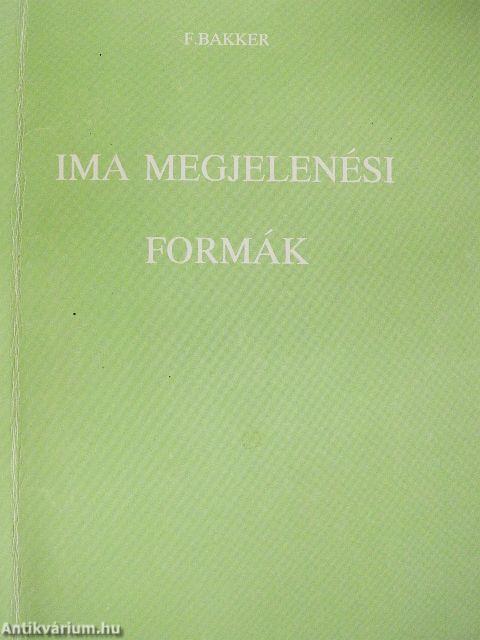 Ima megjelenési formák