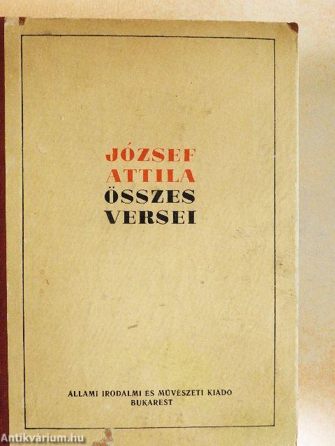 József Attila összes versei
