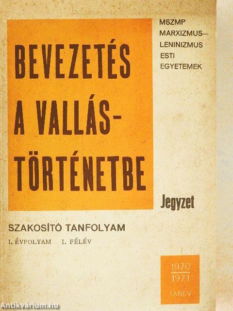 Bevezetés a vallástörténetbe