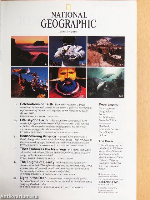 National Geographic January-December 2000.