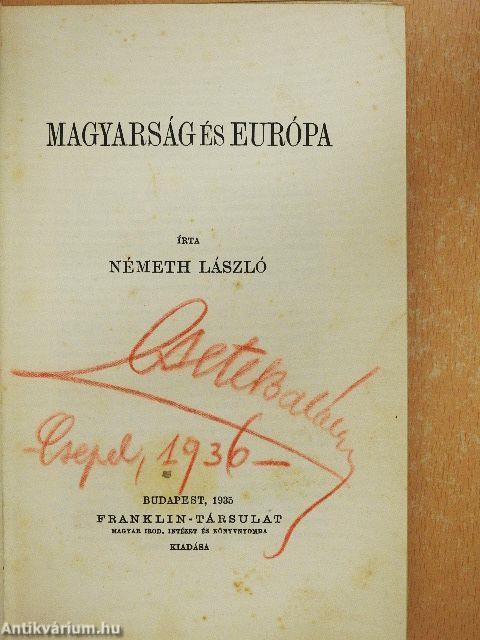 Magyarság és Európa