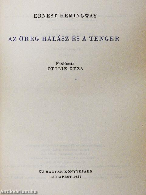 Az öreg halász és a tenger