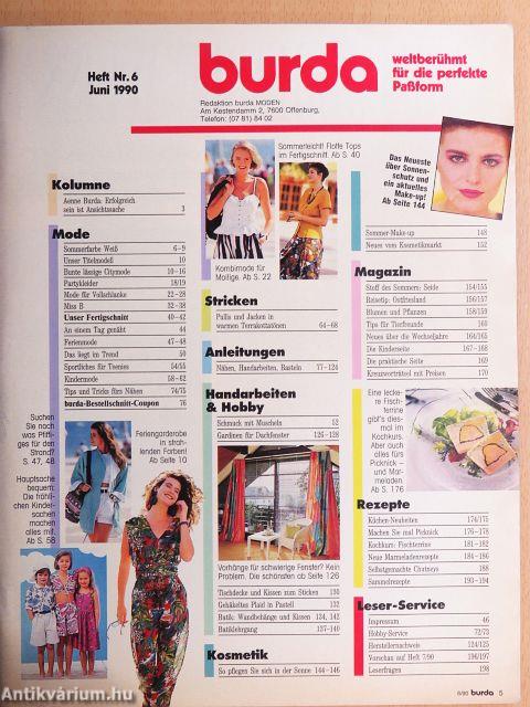 Burda Moden Juni 1990