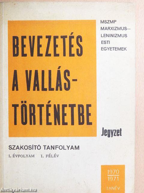 Bevezetés a vallástörténetbe