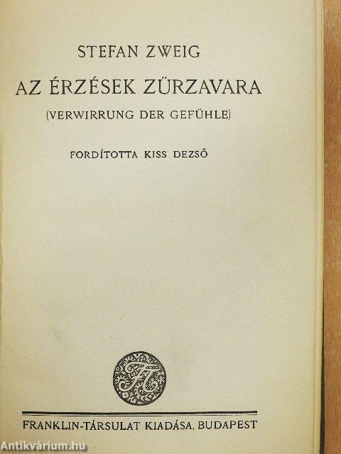 Az érzések zürzavara