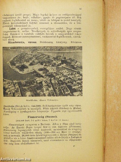 A világrészek föld- és néprajza