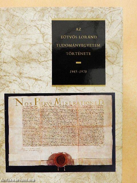 Az Eötvös Loránd Tudományegyetem története