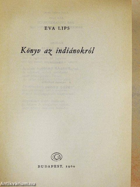 Könyv az indiánokról