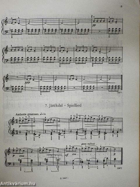 Bartók gyermekeknek I./Bartók für Kinder I.