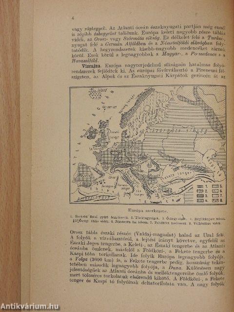 A világrészek föld- és néprajza