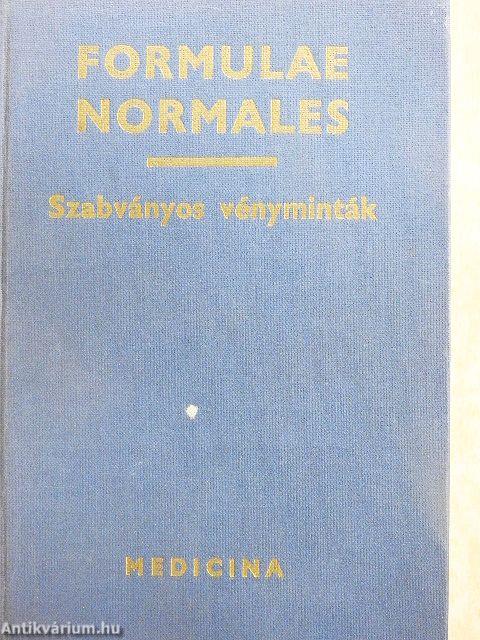 Formulae Normales V.