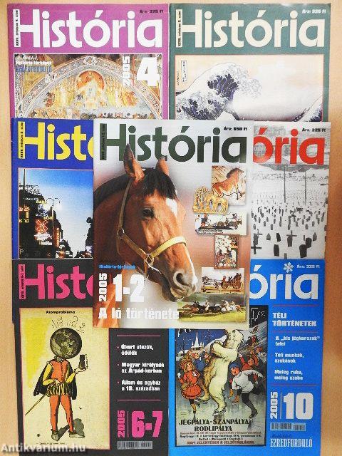 História 2005. (nem teljes évfolyam)