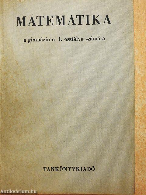 Matematika I.