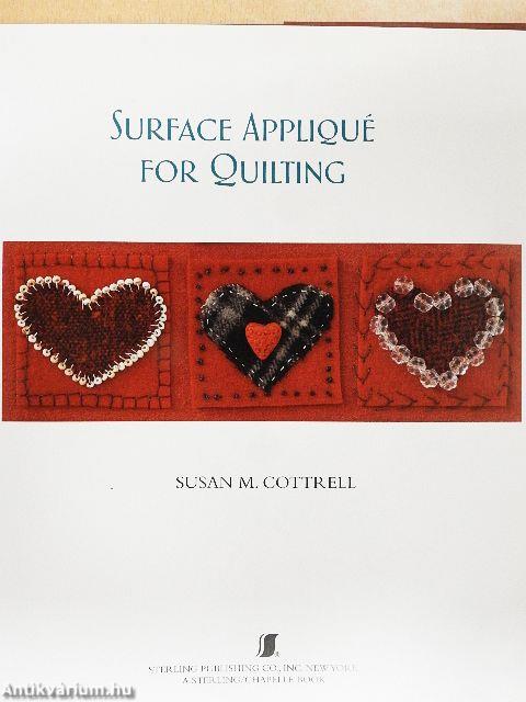 Surface Appliqué for Quilting