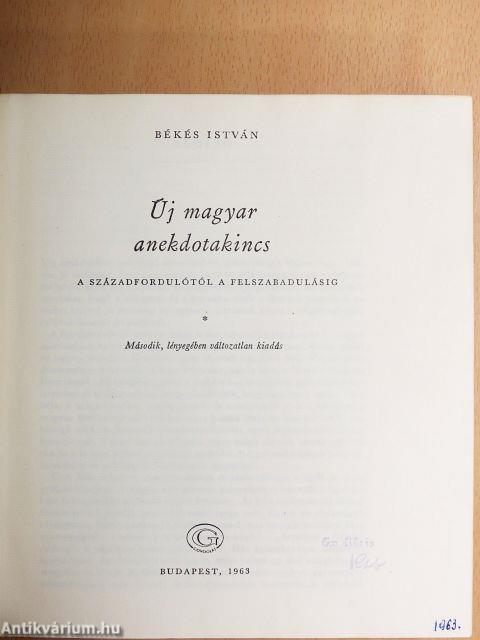 Új magyar anekdotakincs