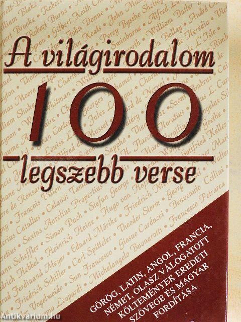 A világirodalom 100 legszebb verse
