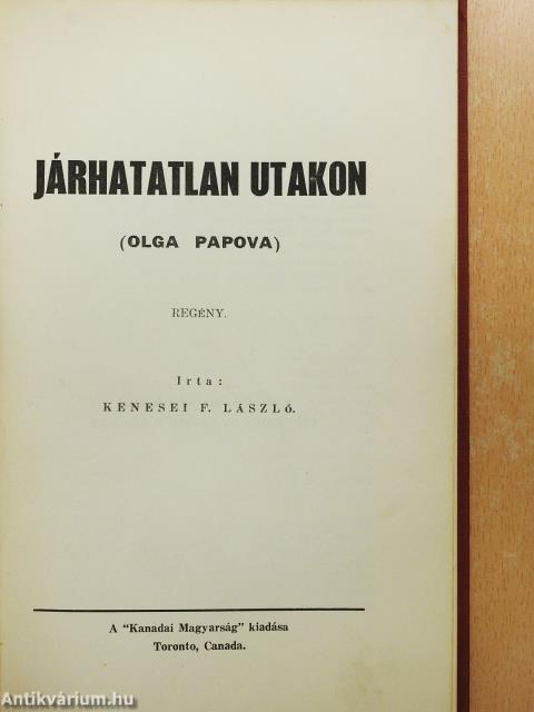 Járhatatlan utakon