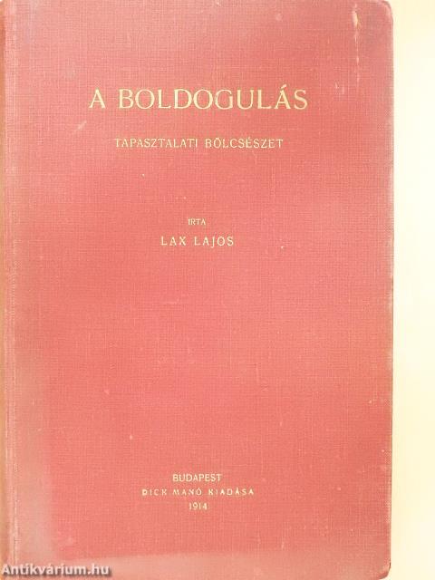 A boldogulás