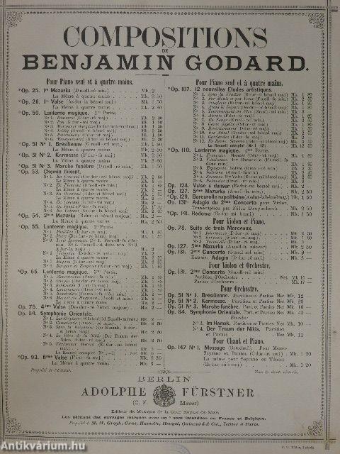 Komolyzenei kották egyedi gyűjteménye (11 db)