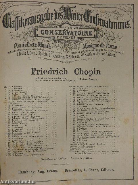 Komolyzenei kották egyedi gyűjteménye (11 db)