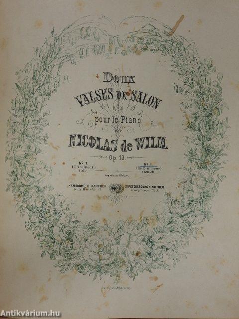 Komolyzenei kották egyedi gyűjteménye (11 db)