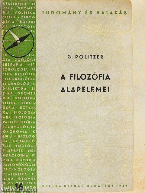 A filozófia alapelemei