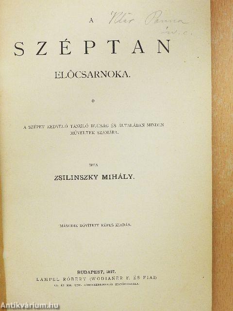 A széptan előcsarnoka