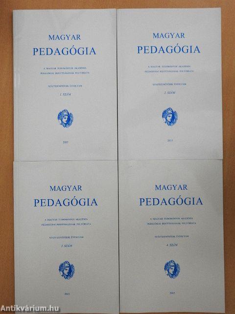 Magyar Pedagógia 2015/1-4.