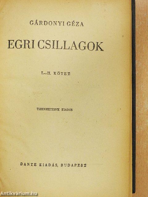 Egri csillagok I-II.