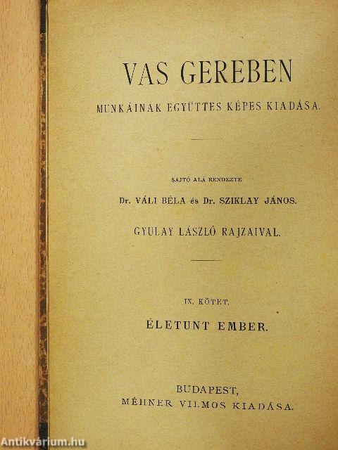Életunt ember