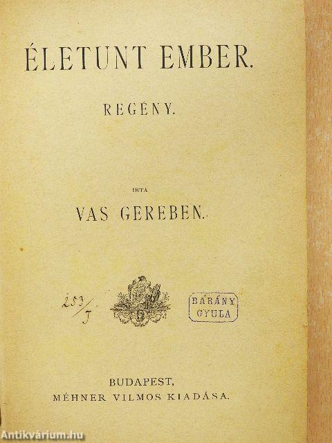 Életunt ember