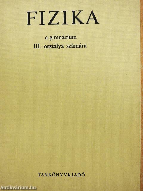 Fizika III.