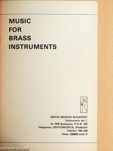Music for Brass Instruments